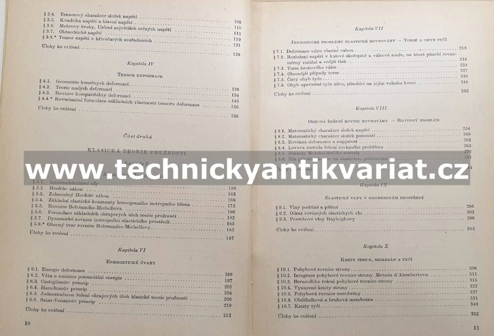 Mechanika kontinua II. Úvod do teoretické fysiky - M. Brdička (1959)