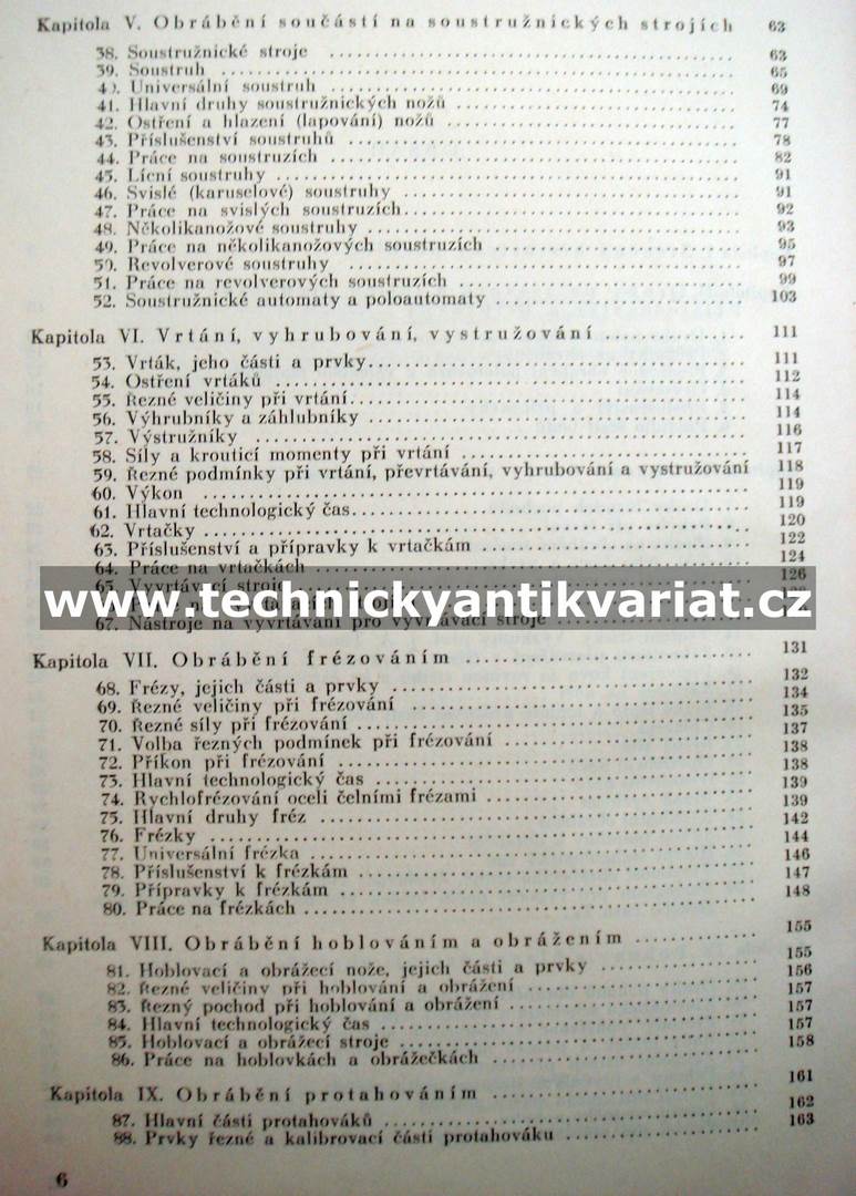 Technologie obrábění III. Obrábění