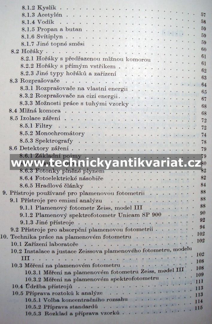 Laboratorní praxe plamenové fotometrie