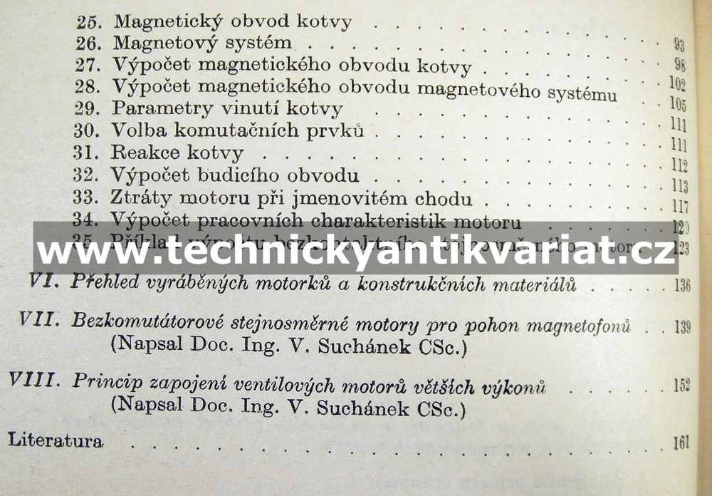 Bezkontaktní stejnosměrné motory - Dubenskij (1970)