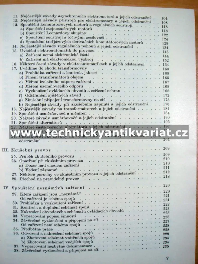 Uvádění elektrických zařízení do provozu
