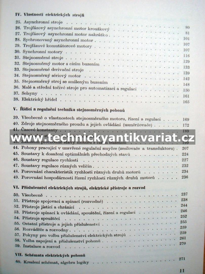 Elektrotechnika IX. Elektrické pohony - Soukeník, Kulda (1964)