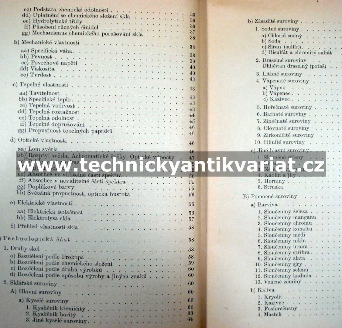 Sklářství a keramika IV. Sklo a smalty - Rudolf Bárta