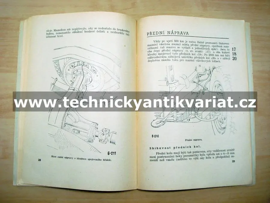 Škoda 256B - návod k obsluze