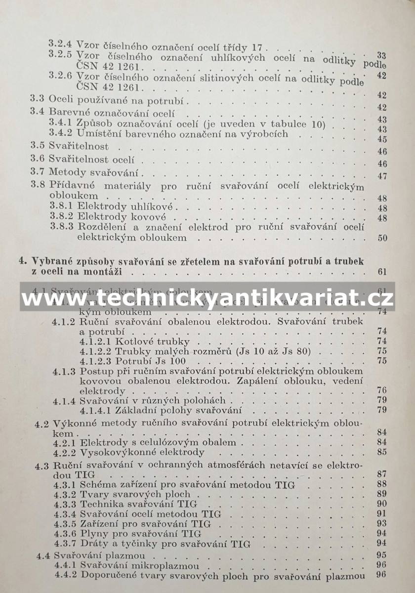 Svařování potrubí na montáží - F. Hartl (1976)
