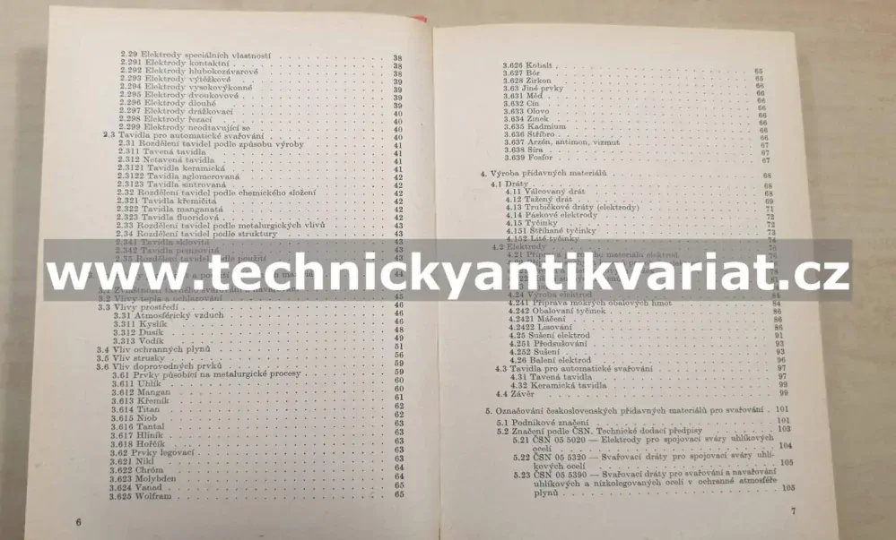Přídavné materiály pro svařování - Kleander, Blažek (1973)