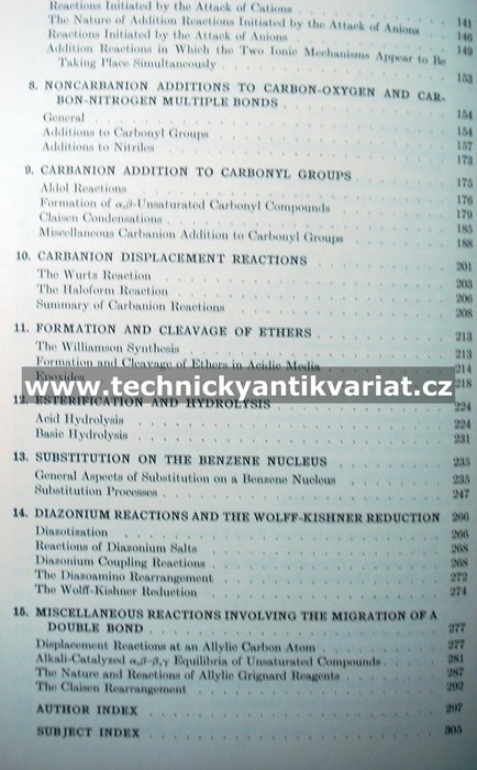 Principles of Ionic organic Reactions - By Elliot R. Alexander