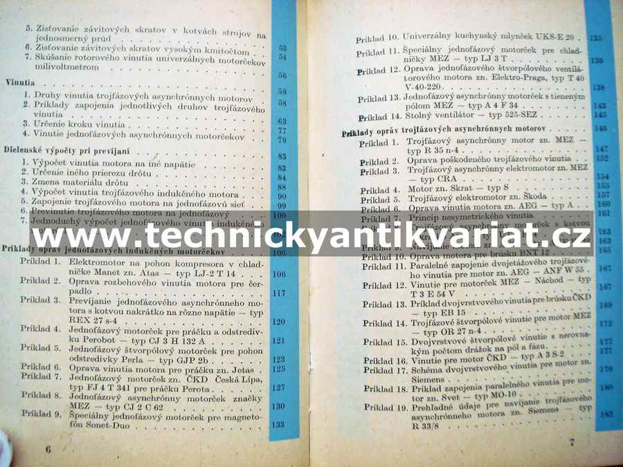 Opravy vinutí malých elektromotorov - Rudolf Lisáček (1963)
