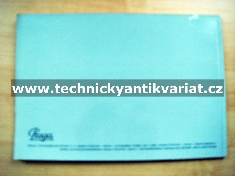 Praga 2M70 Automatická převodovka - katalog náhradních součástí