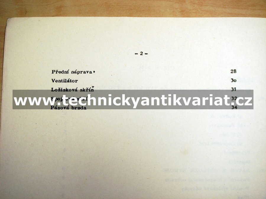 Vzduchový dopravník TVO 503D, TVO 504D - návod k obsluze, seznam dílů