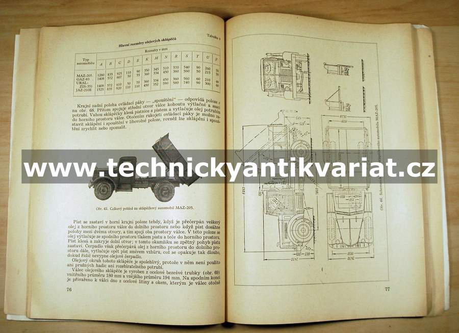 Sklápěčkové automobily - V.V.Osepčugov