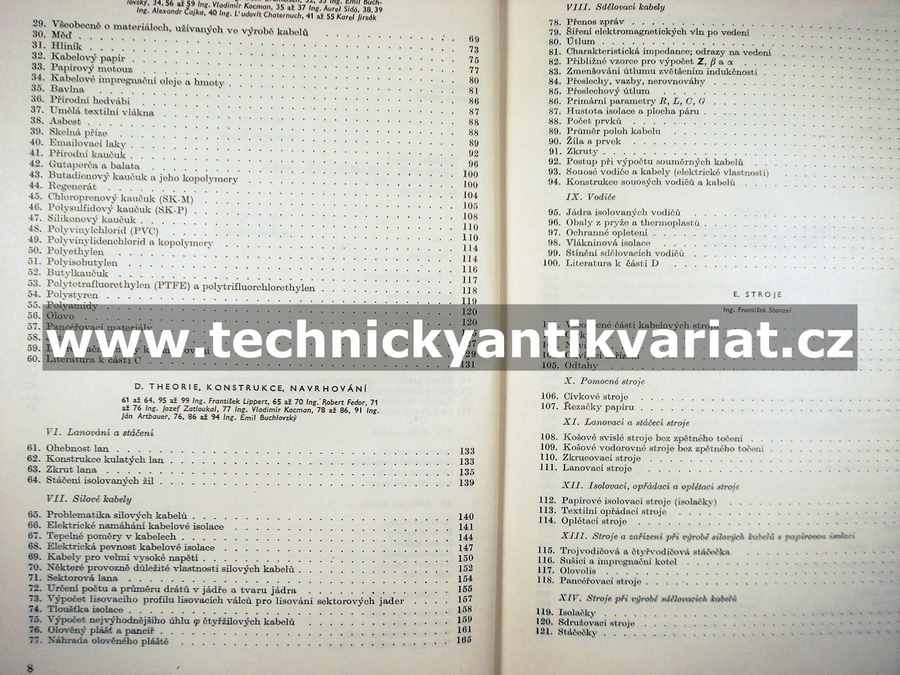 Kabely a vodiče - kolektiv autorů