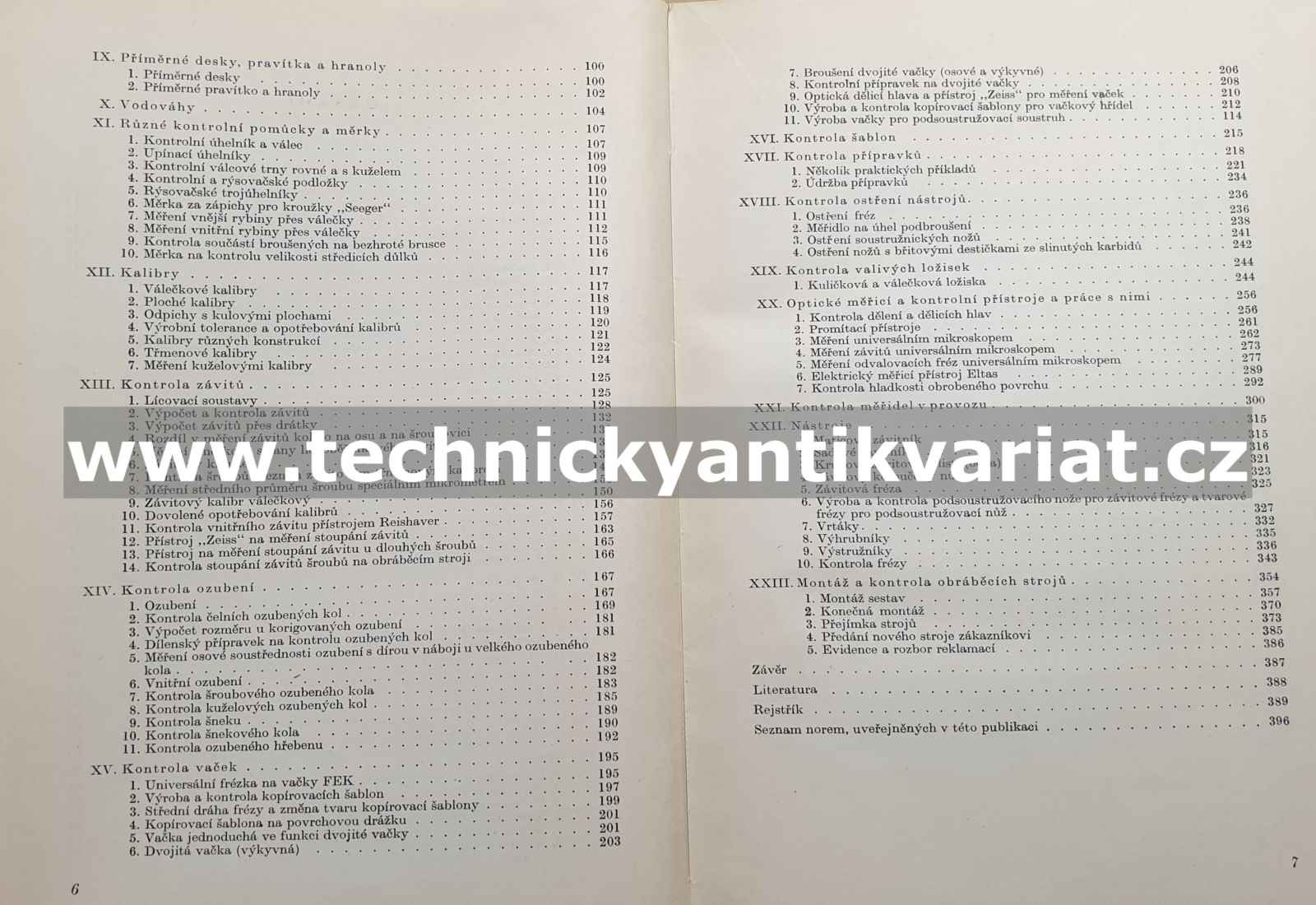 Technická kontrola ve strojírenské výrobě - František Klimeš (1958)