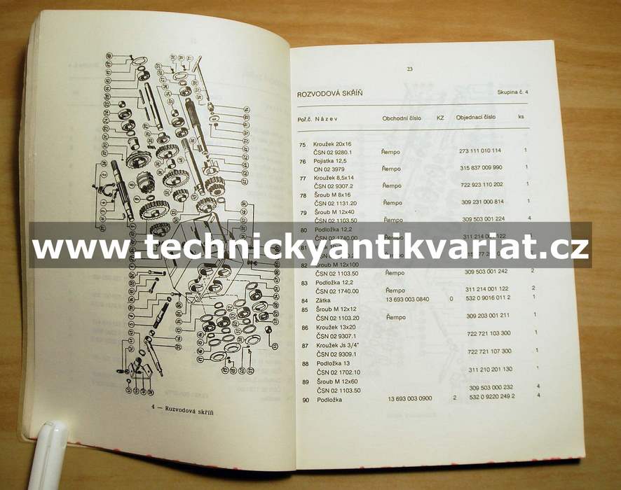 Sklízeč píce univerzální závěsný - SKPU 220-8,9 - katalog dílů