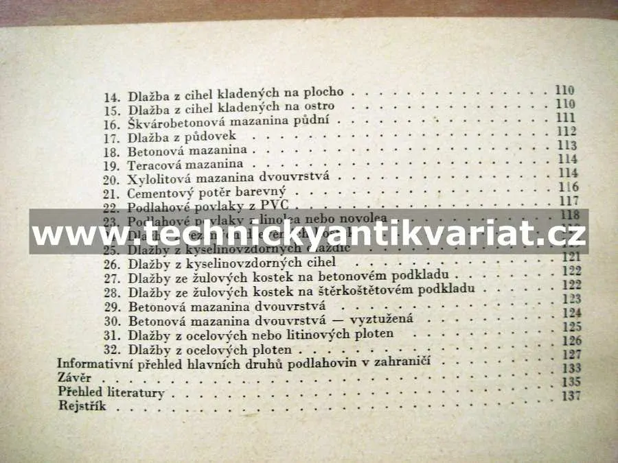 Podlahy - Oldřich Ryba (1960)