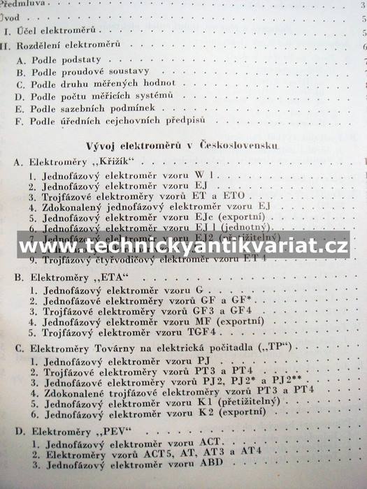 Elektroměry v praxi - Cyril Macháček (1951)