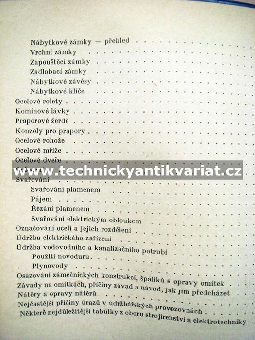 Zámečnická údržba - Ctibor Wohl (1964)