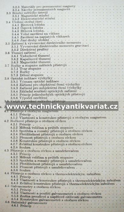 Elektrické měřící přístroje - Trnka, Dufek (1958)