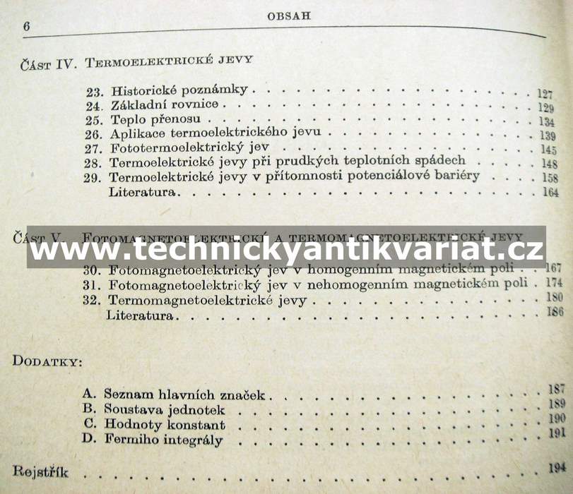 Elektromotorické síly v polovodičích - Jan Tauc (1958)
