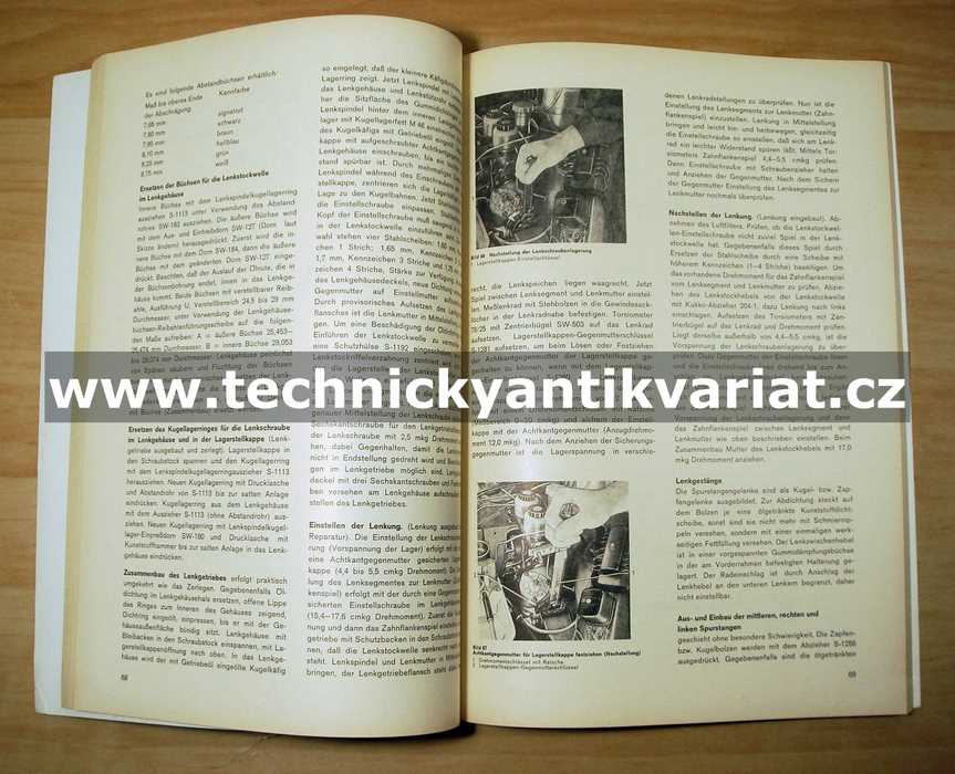 Opel kapitán, Admiral - Reparaturanleitung