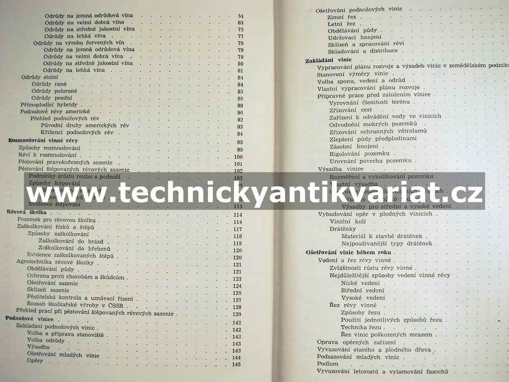Vinařství - Musil, Menšík (1963)