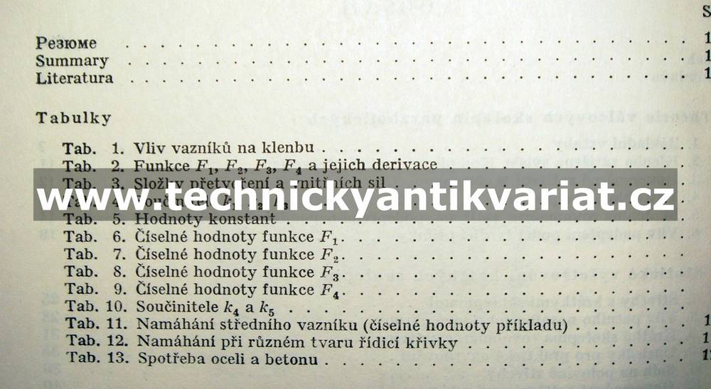 Betonové střechy s krátkými skořepinami - Konrád Hruban (1952)