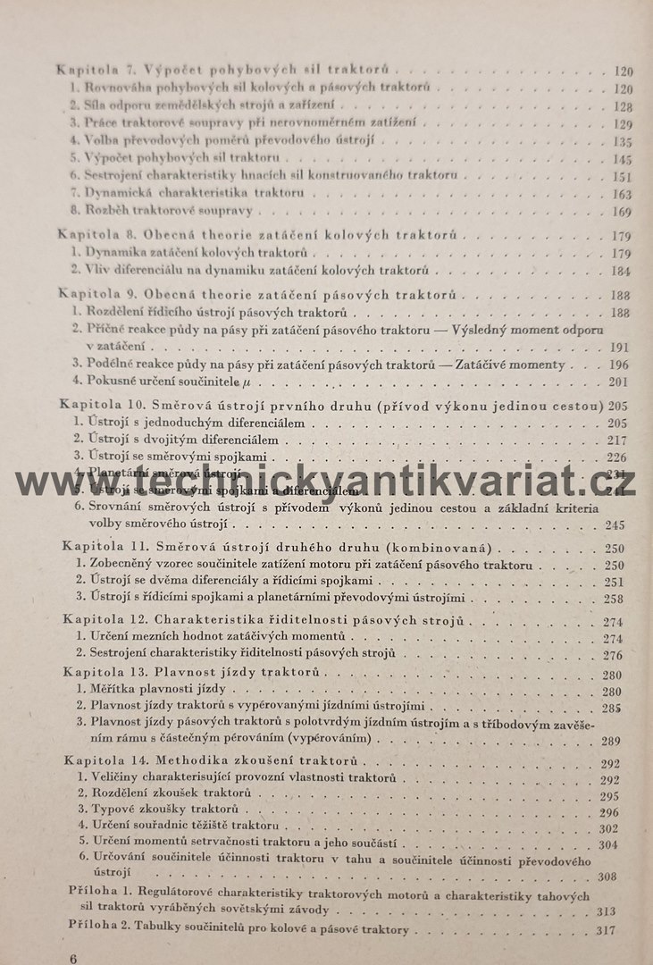 Theorie traktorů - E.D. Lvov (1954)