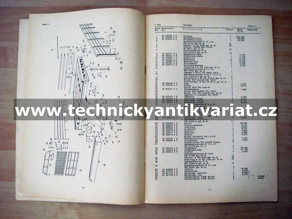Fortschritt HTS 90.04/T088 - Ersatzteil katalog (1977)