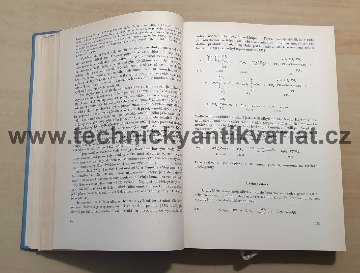Preparativní reakce v organické chemii VII. Kyselé katalysované synthesy (1962)