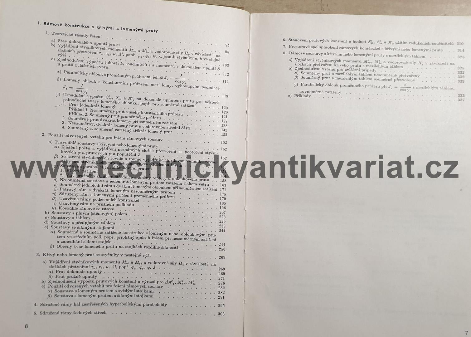 Statika železobetonových konstrukcí II. - Antonín Jílek (1963)