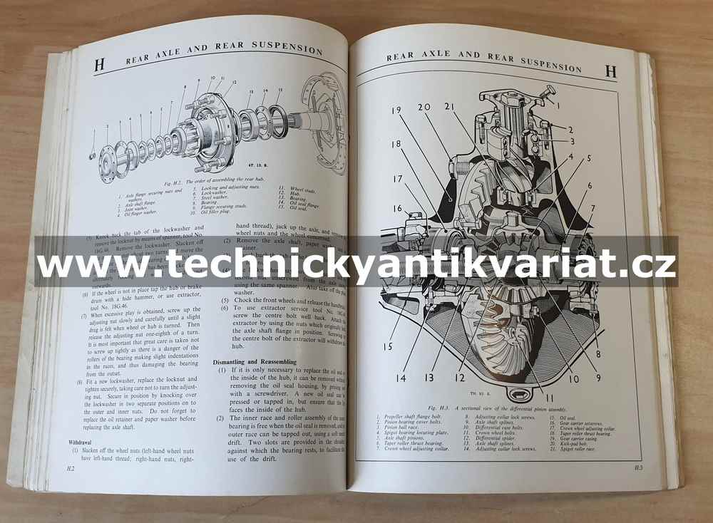 Austin 3.4 and 5 ton Truck - Service Manual (1956)
