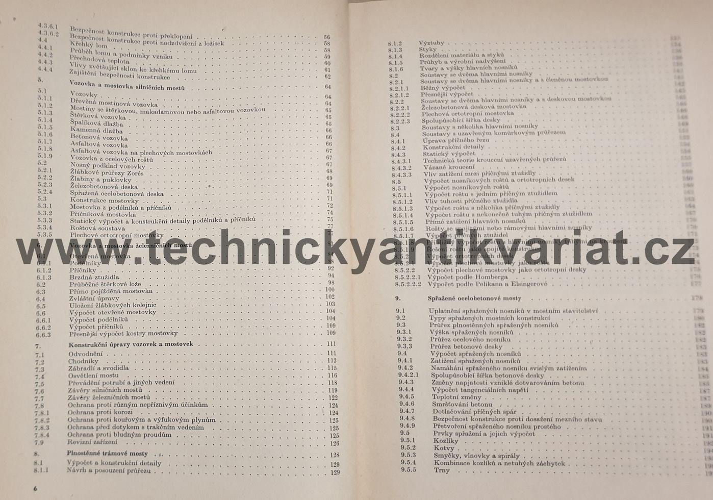Kovové mosty - Schindler, Bureš (1975)