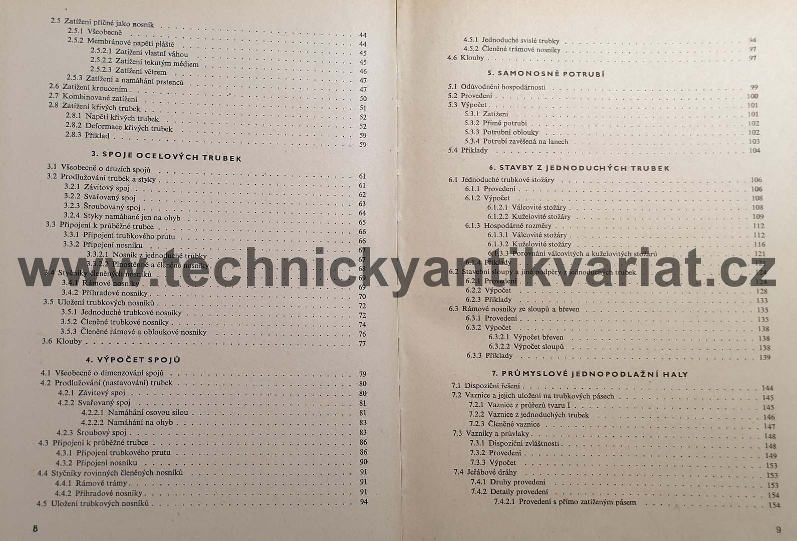 Stavby z ocelových trubek - Wanke (1964)