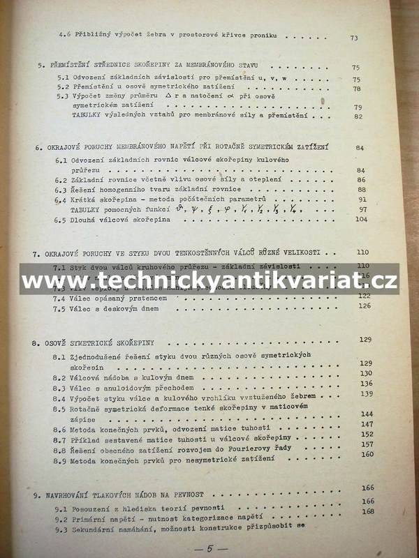 Skořepiny tlakových nádob a nádrží - Vlastimil Křupka (1976)