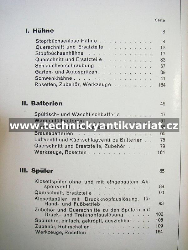 Benkiser armaturen Nr. 31 Armaturenfabrik Ludwigsburg