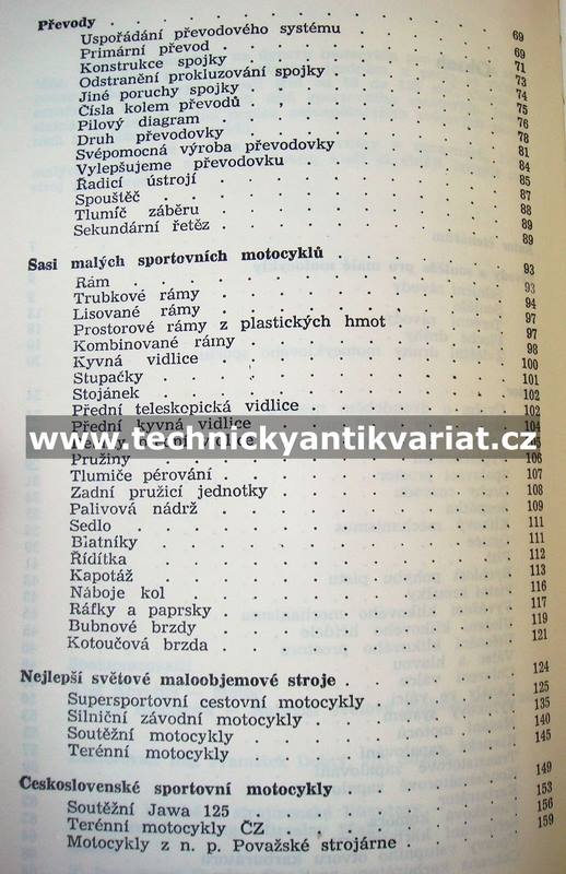 Upravujeme motocykl pro závod - Pavel Husák (1972)