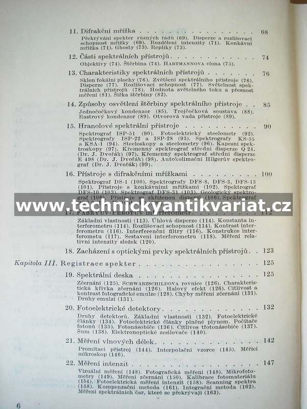 Spektrální analýza - Zajděl (1970)