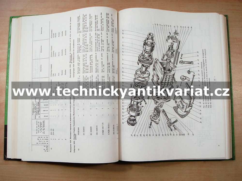Traktor Belarus MT80, MT82 - Ersatzteilkatalog (1981)