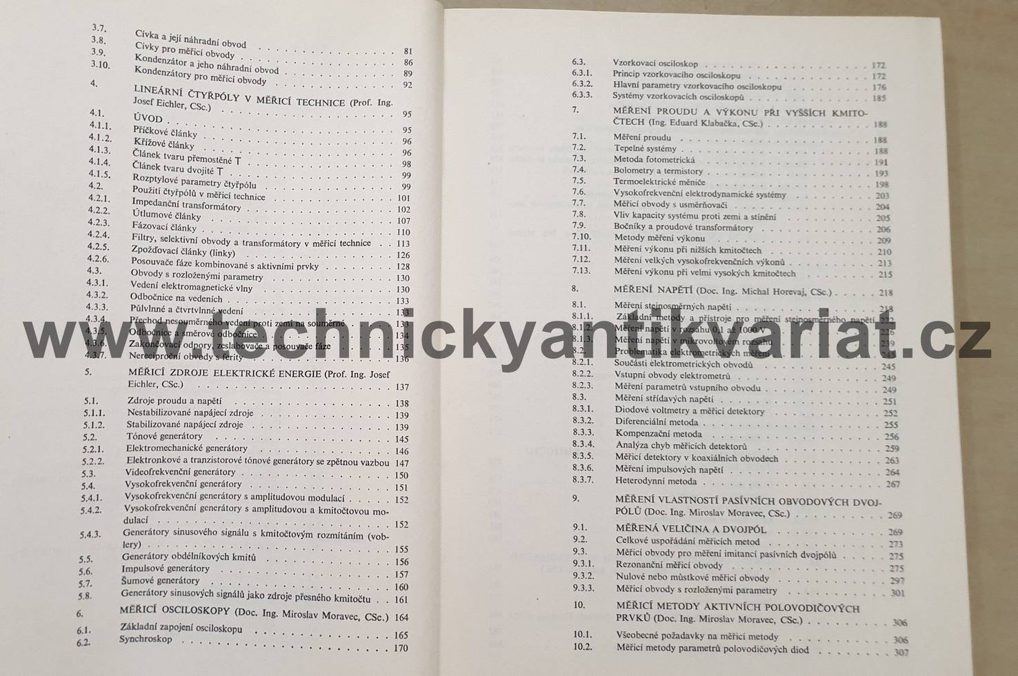 Elektrická měření - Josef Eichler (1977)