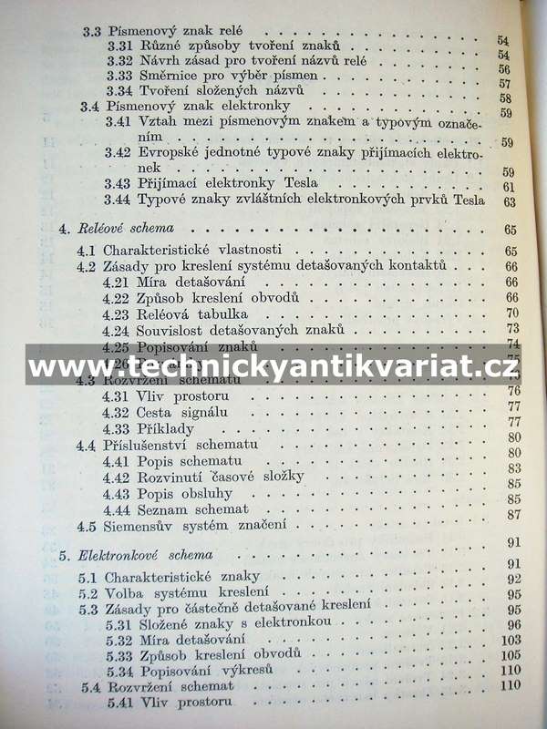 Kreslení schemat ve sdělovací technice - Otakar Klika (1954)