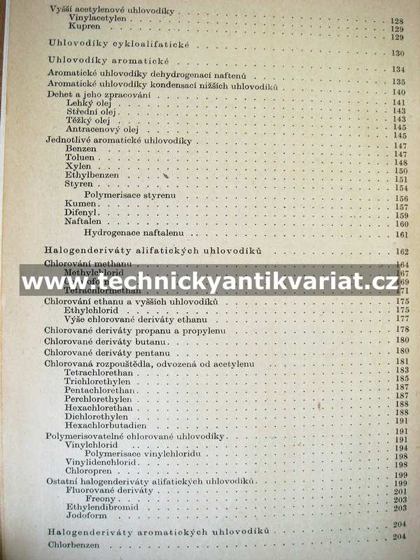 Organická technologie I. - Viktor Ettel (1955)