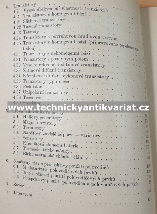 Speciální polovodičové prvky - Miloš Ulrych (1963)