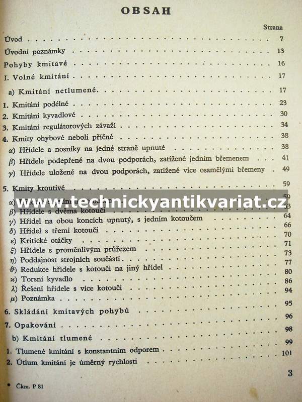 Mechanika III. - Jan Wanner (1952)