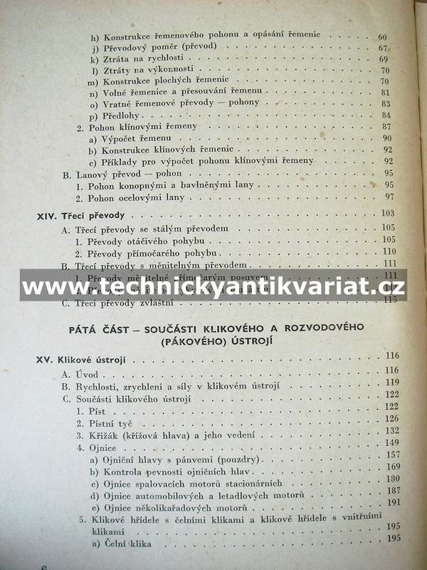 Strojní součásti IIa - Pleskot, Novák, Svoboda, Skokánek, Šlégr (1957)