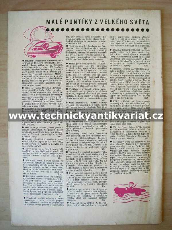 Za volantem 8/1957