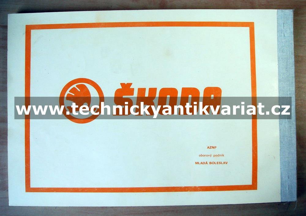 Škoda Favorit 115, 135, 136 - Ersatzteile katalog (1988)