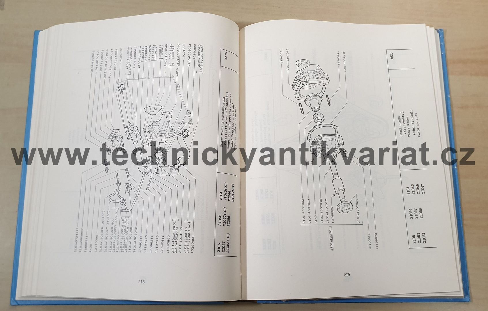 VAZ 2104, 2105 - katalog (1986)