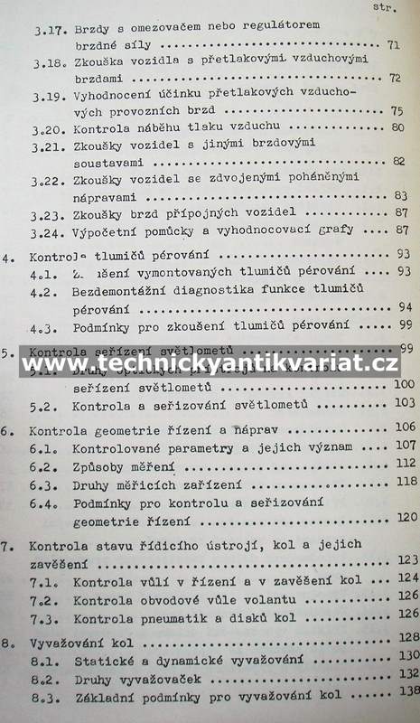Diagnostika v autoopravárenství - Kleinhampl (1978)