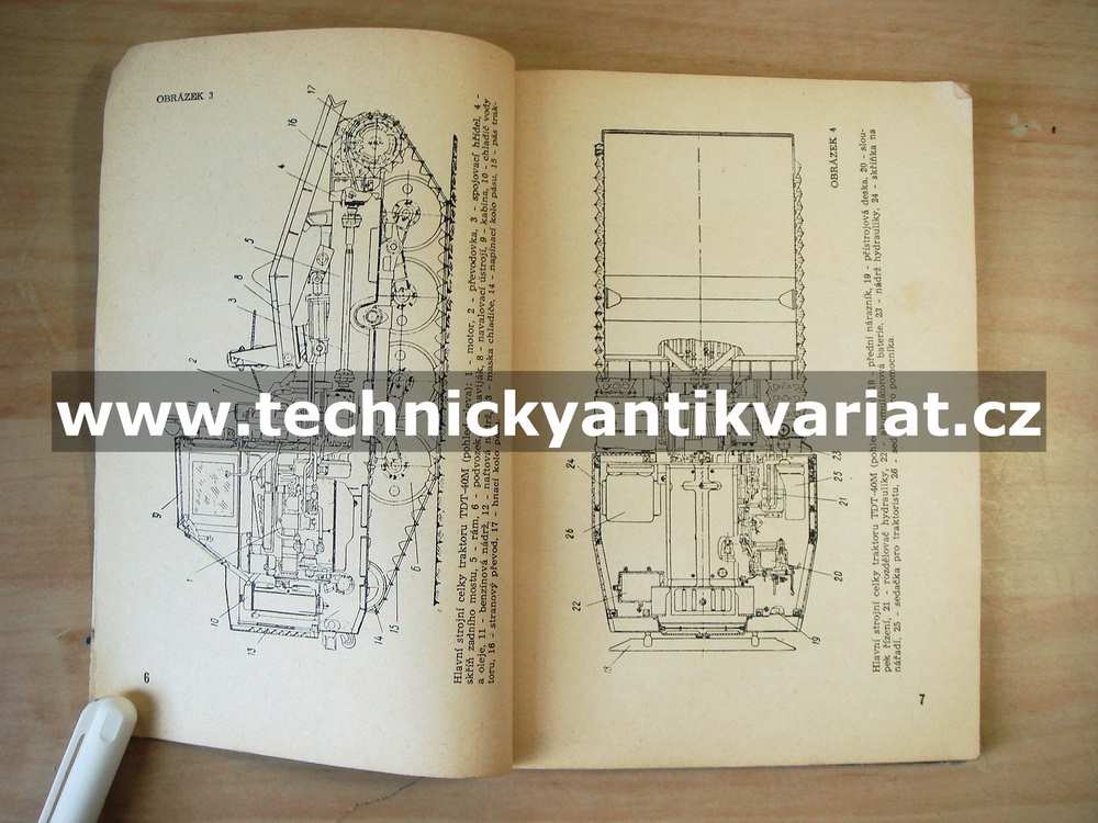 Traktor TDT40M - návod k obsluze (1964)
