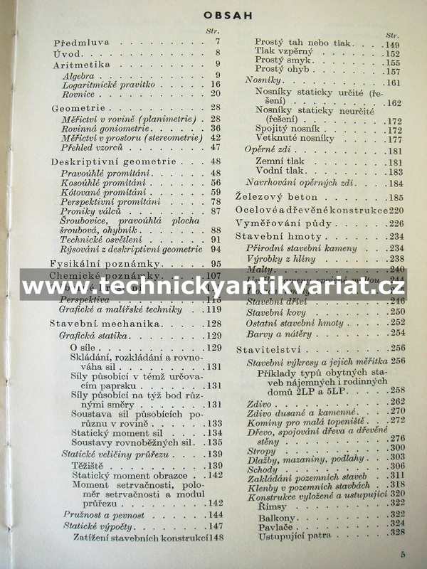 Přehled stavitelství (1950)